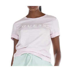 T-shirt à manches courtes femme Guess 1981 Roll Cuff