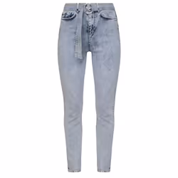 Jean stretch avec ceinture   -  Guess jeans - Femme