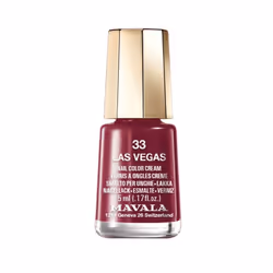 Mavala Mini Color, 33 Las Vegas, 5ml, 5 ml, Rouge, Las Vegas, Coloration, Opaque, Crème