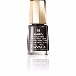 Mavala Mini Color Black 48 5 ml, 5 ml, Noir, Black, Coloration, Opaque, Crème