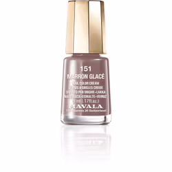 Mavala Mini Color Marron Glacé 151 5 ml, 5 ml, Marron, Marron Glacé, Coloration, Opaque, Crème