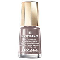Mavala Mini Color Vernis à Ongles Crème 5 ml - Couleur : 151 : Marron Glacé