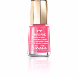 Mavala Mini Color Vegas Pink 172 5 ml, 5 ml, Rose, Vegas Pink, Coloration, Opaque, Crème