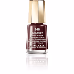 Mavala Mini Color Burgundy 248 5 ml, 5 ml, Bourgogne, Burgundy, Coloration, Opaque, Crème