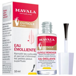 Eau émolliente - MAVALA - 10ml - Ramollit les cuticules - Élimine les peaux mortes - Application facile