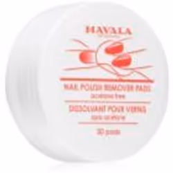 Le dissolvant pour ongles Mavala Nail Polish Remover Pads supprime facilement et rapidement le vernis à ongles de la surface  ...