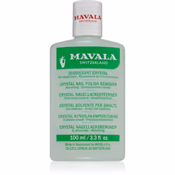 Le dissolvant pour ongles Mavala Crystal Nail Polish Remover supprime facilement et rapidement le vernis à ongles de la surfa ...