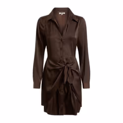 Robe femme Guess ES Alya - brown leaf - M