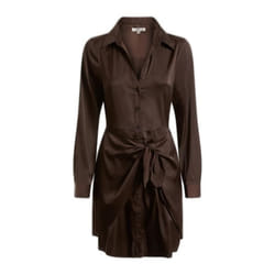 Robe femme Guess ES Alya - brown leaf - M