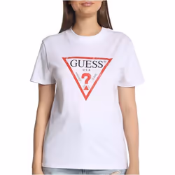TShirt 100% coton logo délavé - Guess jeans