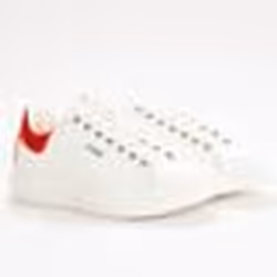 Basket - Guess - Homme - Classic logo - Blanc - cuir