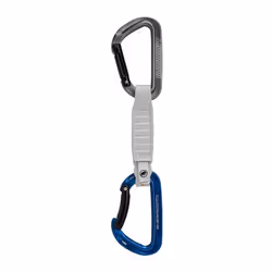 Mammut 2040-02711-33275-74, Verrou, Mousqueton à verrou, En forme de D, Aluminium, Bleu, Acier inoxydable, 10 kN