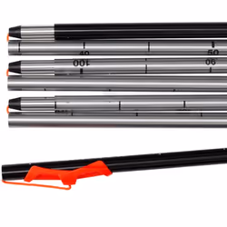Mammut Probe 240 short baton 2 pièce(s) 2,4 m Noir, Argent Aluminium - Vue supplémentaire 4