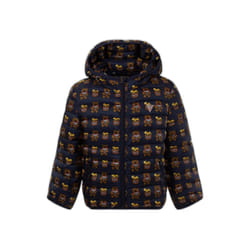 Doudoune à capuche zippé enfant Guess