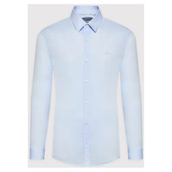 Chemise GUESS homme bleu ciel M1YH20