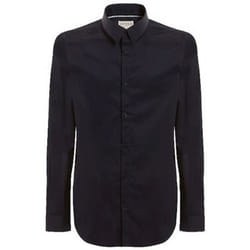 Chemise unie slim fit  -  Guess jeans - Homme