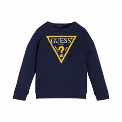 Sweat logo triangle 100% coton - Guess jeans - Enfant