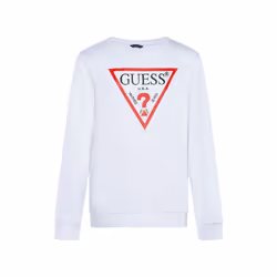 Sweat logo triangle 100% coton - Guess jeans - Enfant