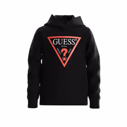 Sweatshirt à capuche molleton enfant Guess Core