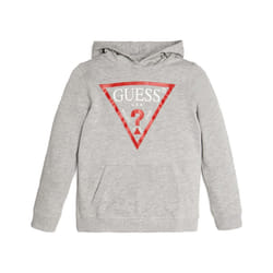 Sweatshirt à capuche molleton enfant Guess Core