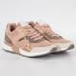 Basket Guess Femme Nude Rose cuir