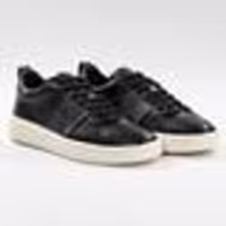 Basket Guess Homme Verona genuine Noir cuir