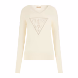 Pull logo triangle femme Guess Miriam