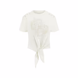 T-shirt œillets femme Guess Tone On Tone