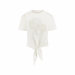 T-shirt œillets femme Guess Tone On Tone - M