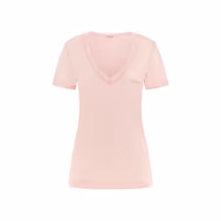 T-shirt basique col V femme Guess