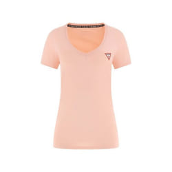 T-shirt col V mini triangle femme Guess