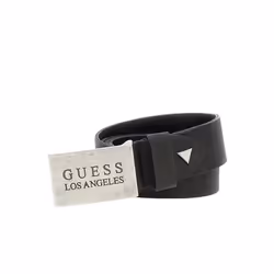 Ceinture Guess Homme Los angeles Noir cuir