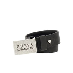 Ceinture Guess Homme Los angeles Noir cuir