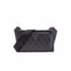 GUESS Sac banane noir pour femme et homme - Milano Flat Bumbag 300477