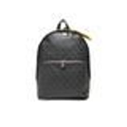 GUESS Sac à dos pour ordinateur portable gris foncé noir - Milano Backpack Black / Lime 300449