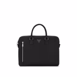 GUESS Sac de bureau noir pour homme - Torino Briefcase 300548