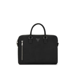 GUESS Sac de bureau noir pour homme - Torino Briefcase 300548