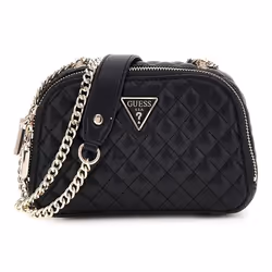 GUESS Sac à épaule noir pour femme - Eco Rianee Mini Convertible Shoulder Bag 300569