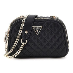 GUESS Sac à épaule noir pour femme - Eco Rianee Mini Convertible Shoulder Bag 300569