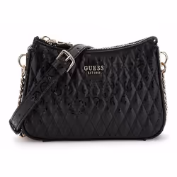 GUESS Sac à épaule bandoulière noir pour femme - Betula Mini Crossbody Top Zip 302622