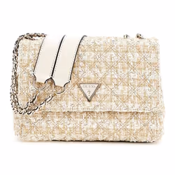 Sac à épaule bandoulière - GUESS - Giully - Doré - 2 Compartiments - Femme