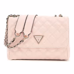 Sac à épaule bandoulière - GUESS - Giully Two Compartment - Rose - 100% polyuréthane - 610 g
