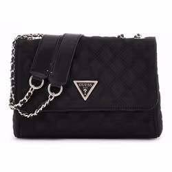 Sac à épaule bandoulière - GUESS - Giully Two Compartment - Noir - 100% polyester - 525 g