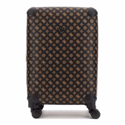 GUESS Valise marron pour femme - Wilder 22 IN 8-WHEELER 298309