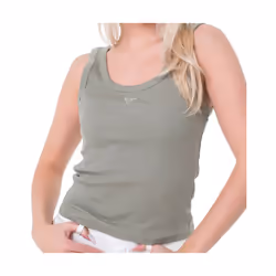 Débardeur Guess Femme triangle Vert Coton