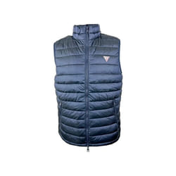 Doudoune sans manche Guess Homme GJ triangle Bleu Synthétique