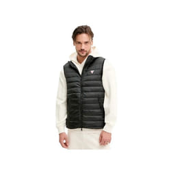 Doudoune sans manche Guess Homme GJ triangle Noir Synthétique