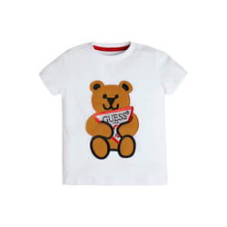 TShirt MC ourson logo  -  Guess jeans - Enfant