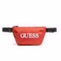 Sac banane Guess Homme Quarto logo Rouge Synthétique