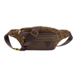 GUESS Sac banane marron pour homme - Berlin Bumbag M Coffee 333127